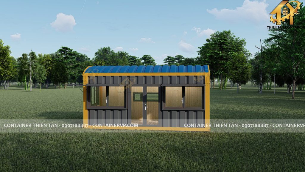 Container mẫu 36 – Mái vòm lạ mắt – Container Thiên Tân