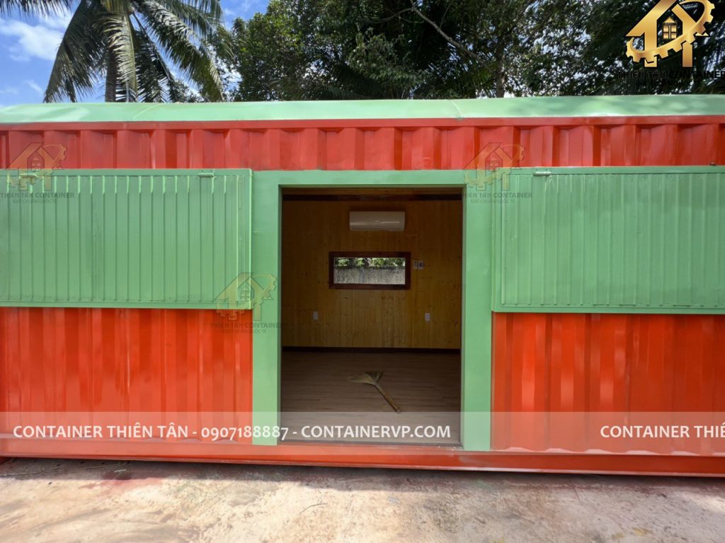 Container mẫu 36 – Mái vòm lạ mắt – Container Thiên Tân